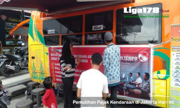 Pajak Kendaraan, Jakarta, Samsat, Pemutihan Pajak, Liga178 News