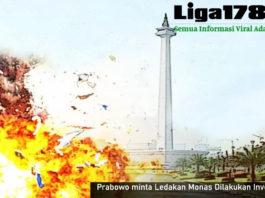 Prabowo, Jokowi, Monas, Bom Monas, Jakarta Pusat, Liga178 News