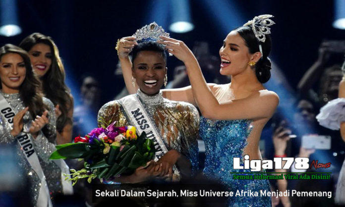 Sekali Dalam Sejarah, Miss Universe Afrika Menjadi Pemenang