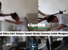 istri aniaya suami, video viral, kekerasan, Liga178 News