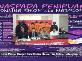 Lima Penipu Dengan Cara Modus Masker Via Online Tertangkapzzz