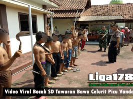 Video Viral Bocah SD Tawuran Bawa Celurit Picu Vandalisme