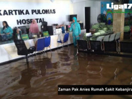 Anies Baswedan, Banjir, Rumah Sakit Banjir,DPRD, Liga178 News