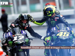 Kesedihan Vinales yang akan di tinggal Valentino Rossi 2021