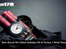 Bom Bunuh Diri Dekat Kedubes AS di Tunisia, 1 Polisi Tewas