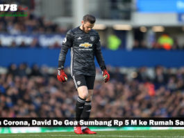 Lawan Corona, David De Gea Sumbang Rp 5 M ke Rumah Sakit