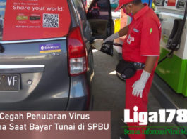 Cara Cegah Penularan Virus Corona Saat Bayar Tunai di SPBU