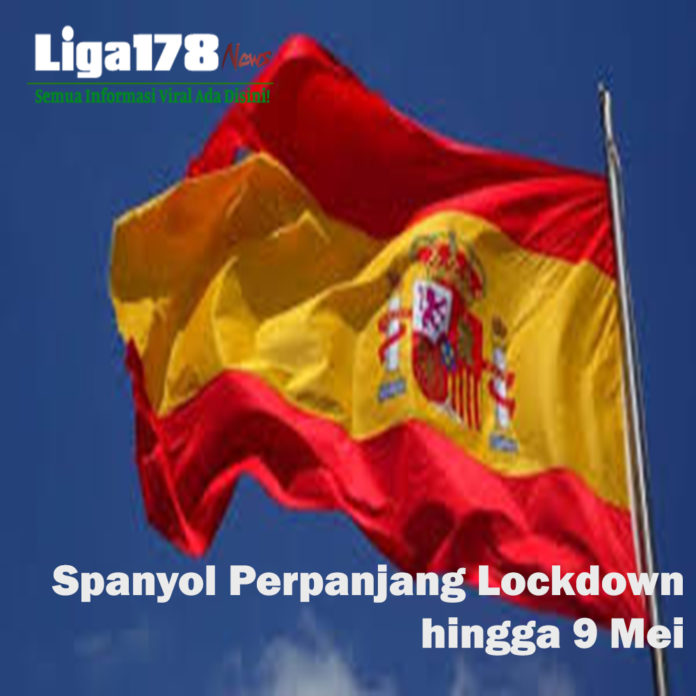 Spanyol Perpanjang Lockdown hingga 9 Mei