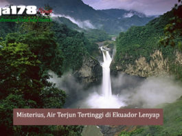 Misterius, Air Terjun Tertinggi di Ekuador Lenyap Seketika