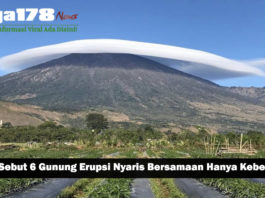 Ahli Sebut 6 Gunung Erupsi Nyaris Bersamaan Hanya Kebetulan