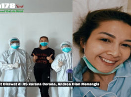 Sempat Dirawat di RS karena Corona, Andrea Dian Menangis